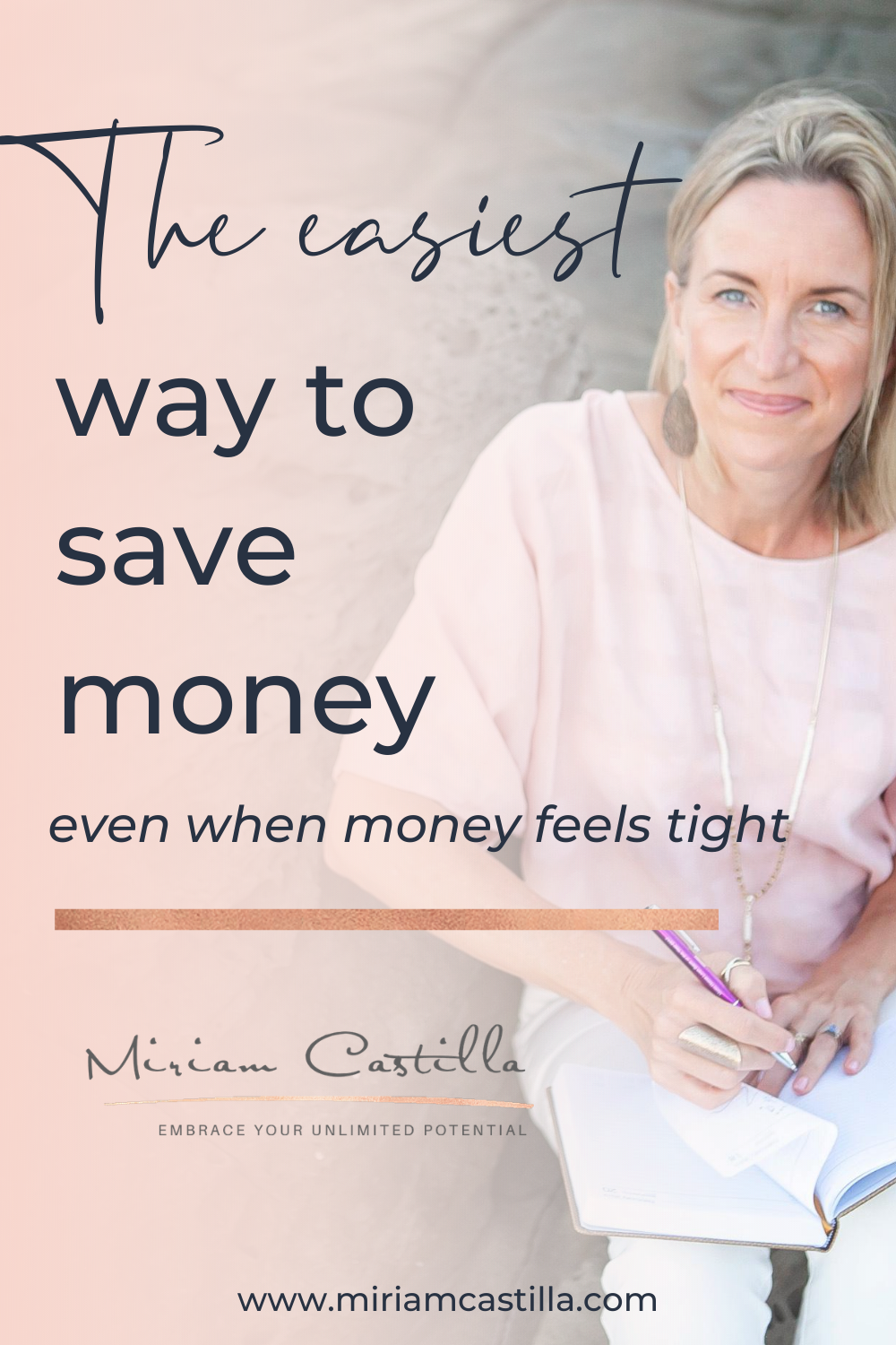 The easiest way to save money – even when money feels tight - Miriam ...