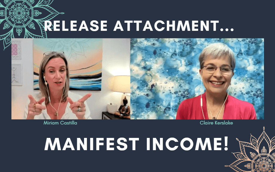 How to release attachment to manifesting your business goal