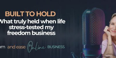 Built to Hold – Episode 1: What losing my husband revealed about the business foundations that truly matter